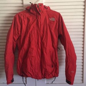 Red Northface jacket